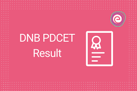 DNB PDCET Result 2021 Announced